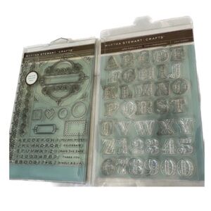 🩸Donating Soon! Martha Stewart Crafts Clear Stamps Set